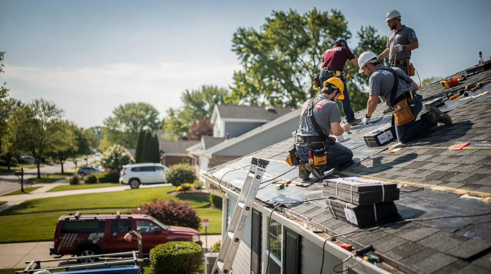 Roof Repair in Fort Campbell, KY around you